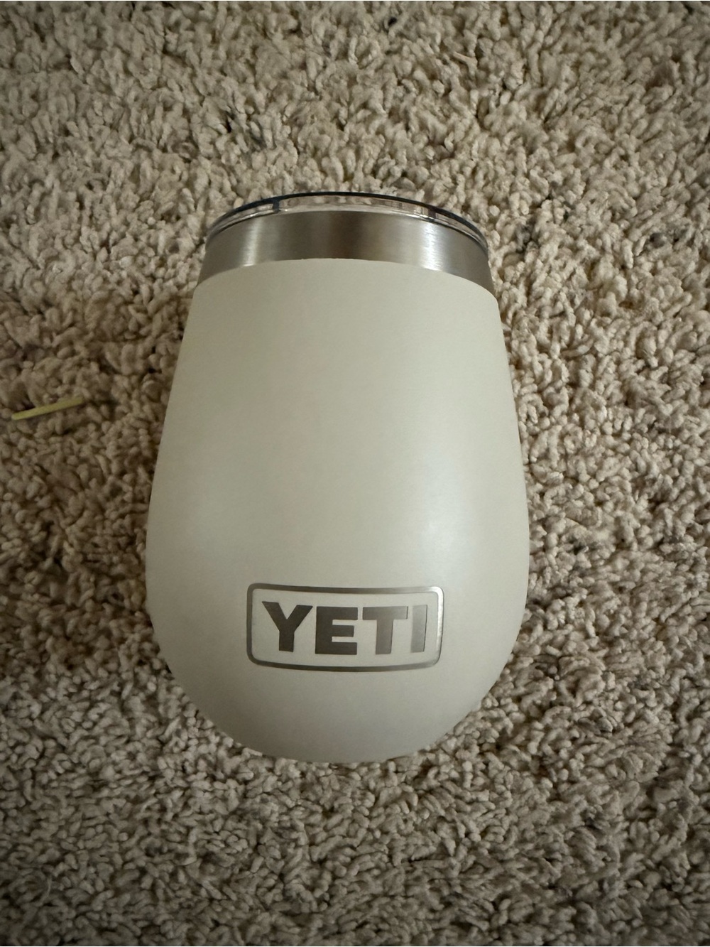 Yeti Cream Stainless Steel Insulated Tumbler